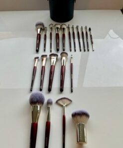 Mintenz burgundy red brush set C - Afbeelding 5