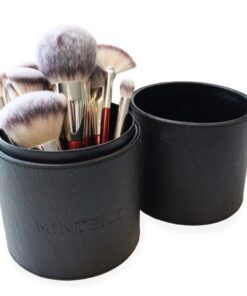 Mintenz burgundy red brush set C
