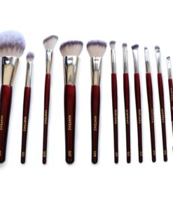 Mintenz chique burgundy red kwasten set a