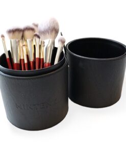 Mintenz burgundy red brush set A