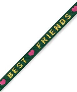 Lint armbandje best friends groen