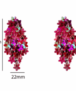 Day & Eve Flowery Flow – Burgundy - Afbeelding 3