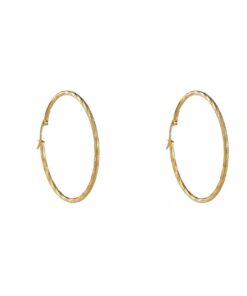 Day & Eve Fine Twist Hoop