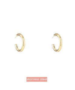Day & Eve Striped Hollow Hoop