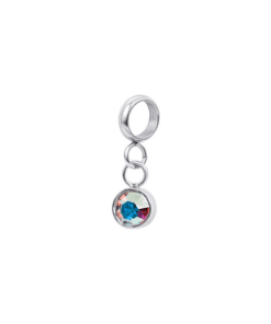 Ixxxi Charm Stone AB Silver