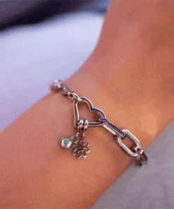 Ixxxi Click Heart Silver 1.4cm - Afbeelding 3