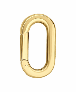 Ixxxi Click Oval Gold 1.2cm
