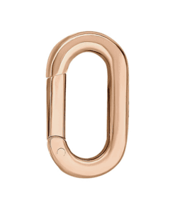 iXXXi Verbindschakel Oval Rosé Goud 1,2cm