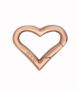 iXXXi Verbindschakel Heart Rosé Goud 1,4cm