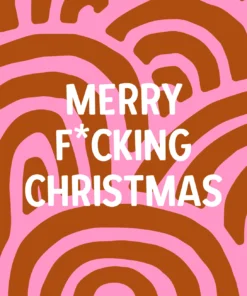 Forex Tegeltje 'Merry F*cking Christmas'