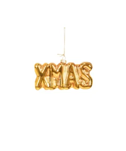 Ornament XMAS Goud