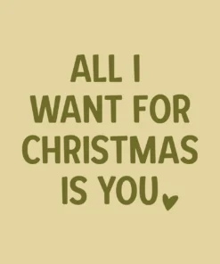 Forex Tegeltje 'All I Want For Christmas Is You'