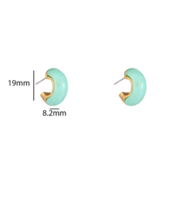 Day & Eve Bold Hoop - Blue - Afbeelding 3