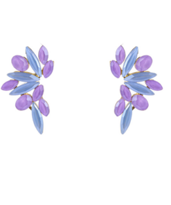 Day & Eve Spike Half Stud - Lilac Blue
