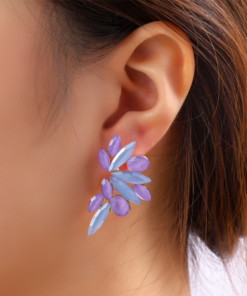 Day & Eve Spike Half Stud - Lilac Blue - Afbeelding 2