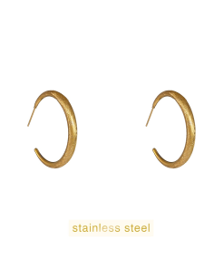 Day & Eve Moon Shape Hoop