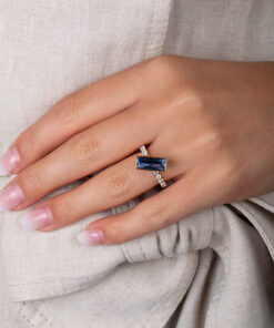 Melano Twisted Crystal Ring - Afbeelding 2