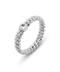Melano Twisted Taria Ring Zilver