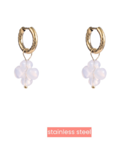 Day & Eve Clover stone – Grey Agath