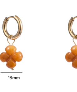 Day & Eve Clover stone – Yellow Stone - Afbeelding 3
