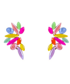 Day & Eve Spike Half Stud – Rainbow