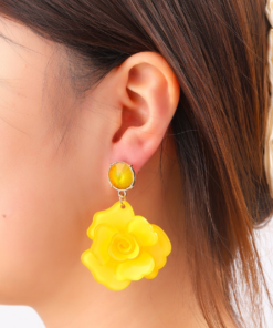 Day & Eve Flower Dangle – Sunny Yellow - Afbeelding 2