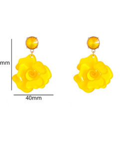 Day & Eve Flower Dangle – Sunny Yellow - Afbeelding 3