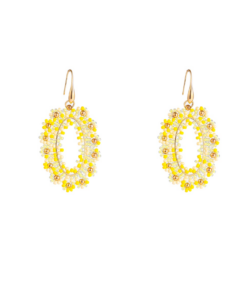 Day & Eve Lace Beads Oval – Sunny Yellow