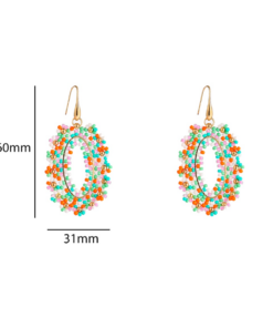 Day & Eve Lace Beads Oval – Minty Mix - Afbeelding 3