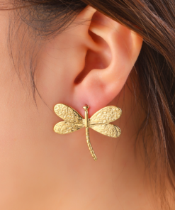 Day & Eve Big Dragonfly Stud - Afbeelding 2