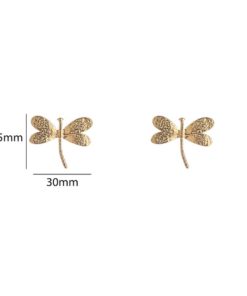 Day & Eve Big Dragonfly Stud - Afbeelding 3