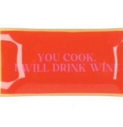 Plate Rectangle You Cook 20x10x2cm