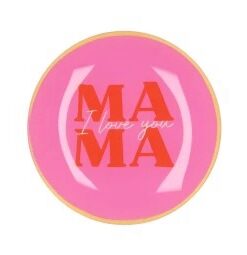 Plate Round Mama 18x8x2cm