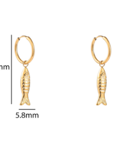 Day & Eve Fish Hoop - Afbeelding 3
