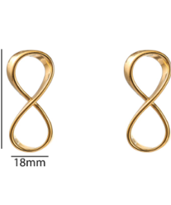 Day & Eve Big Infinity Stud - Afbeelding 3