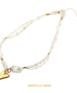 Day & Eve Lace Heart Necklace