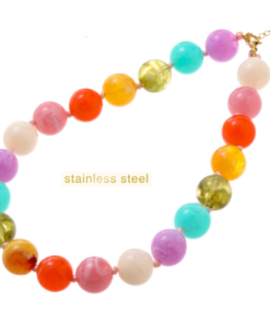Day & Eve Rainbow Stones Necklace