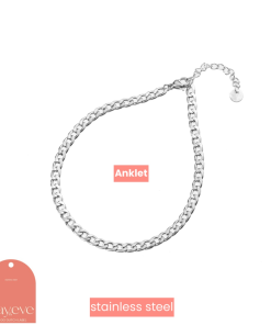 Day & Eve Flat Round Link Anklet