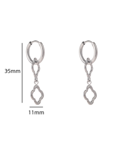 Day & Eve Double Clover Hoop - Afbeelding 3
